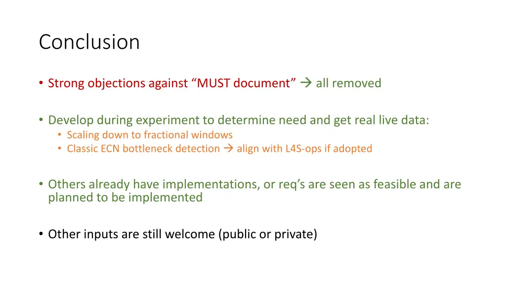 conclusion