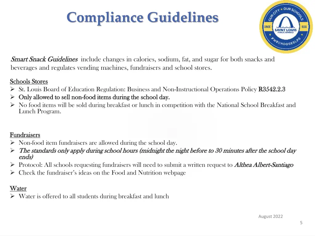 compliance guidelines 1