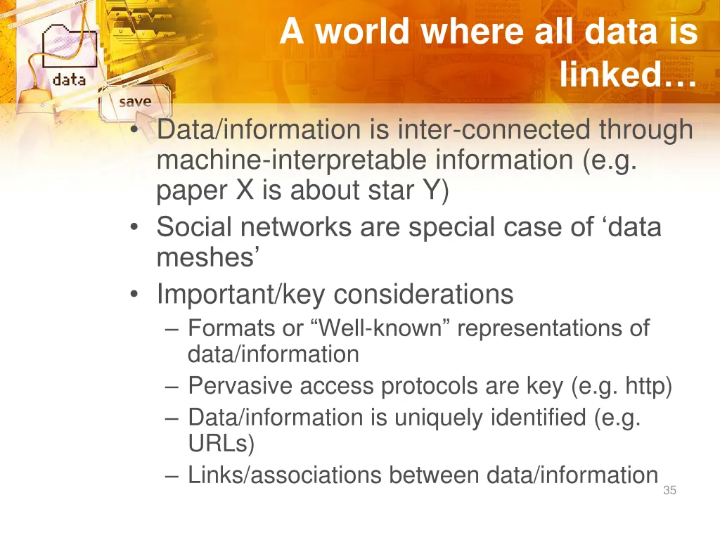 a world where all data is