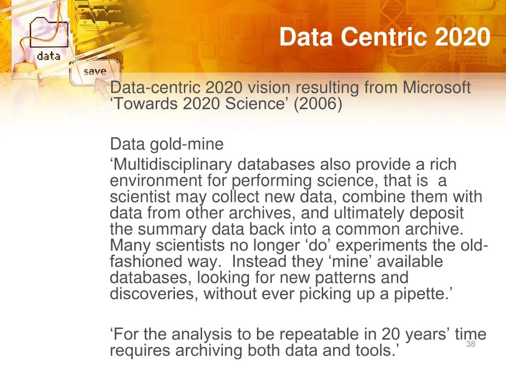 data centric 2020