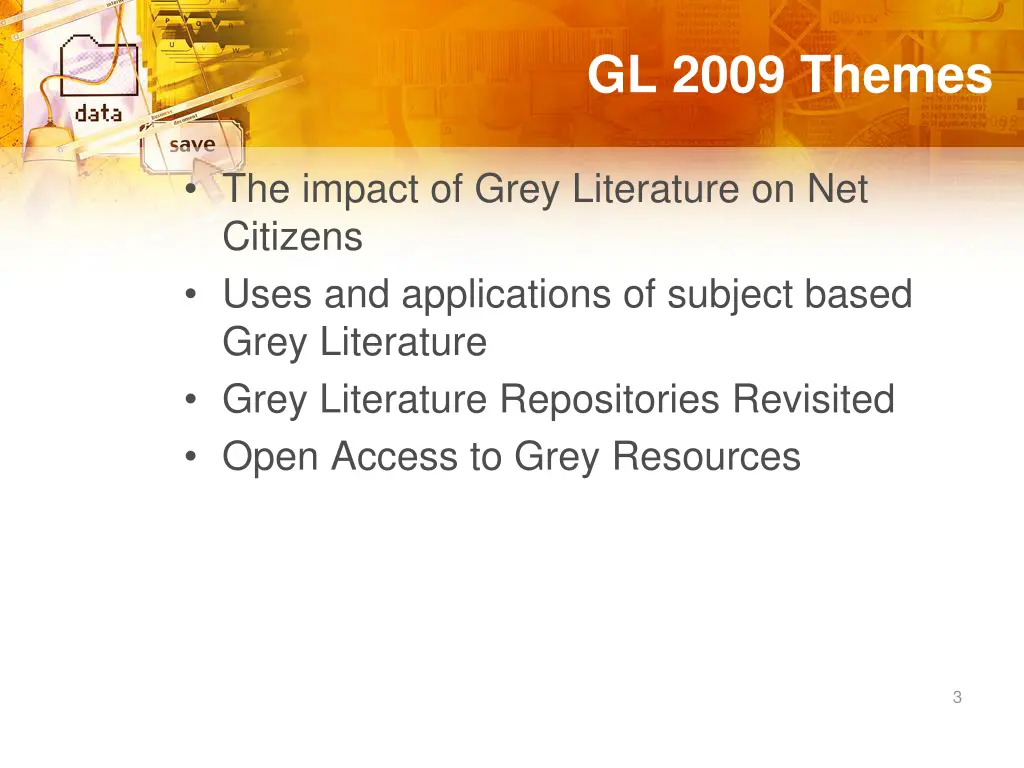 gl 2009 themes