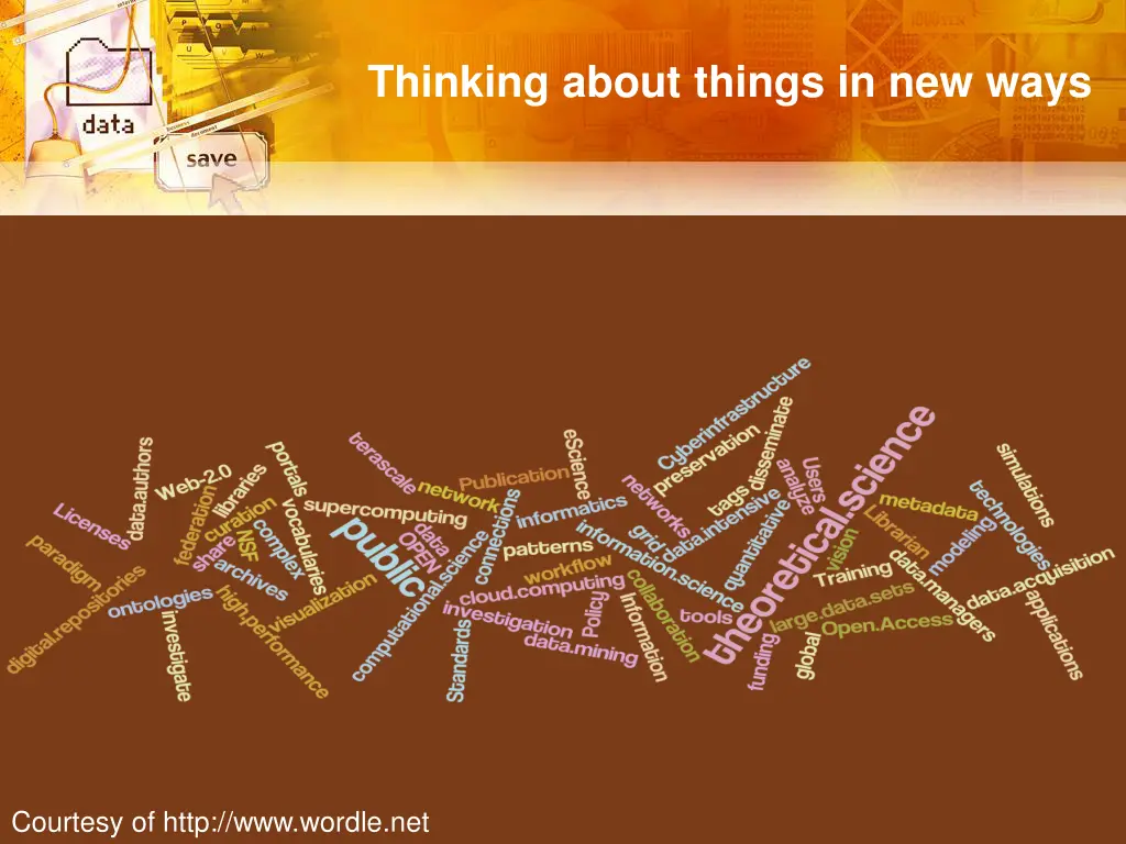 thinking about things in new ways