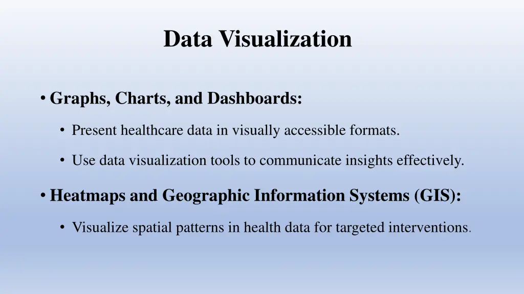 data visualization