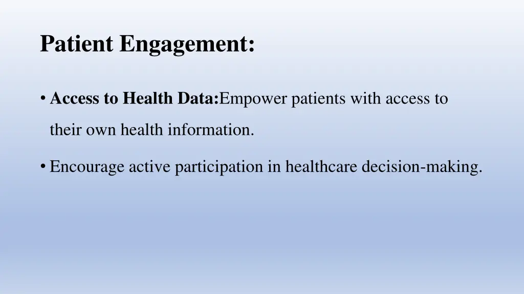 patient engagement