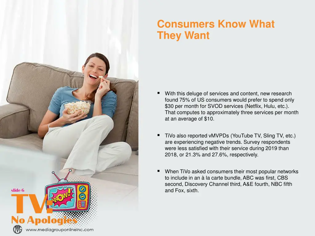consumers know what they want