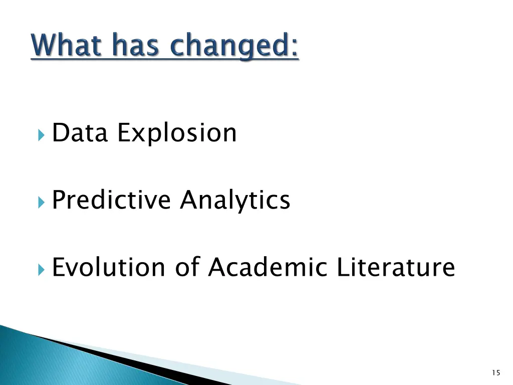 data explosion