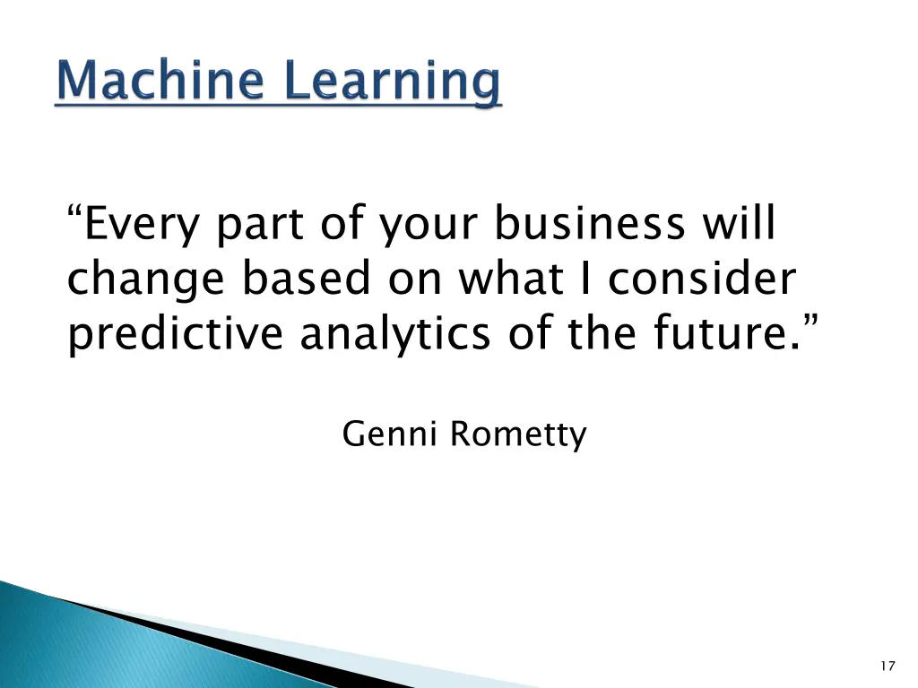 every part of your business will change based