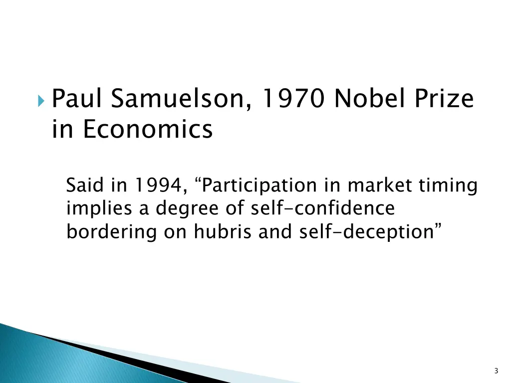 paul samuelson 1970 nobel prize in economics