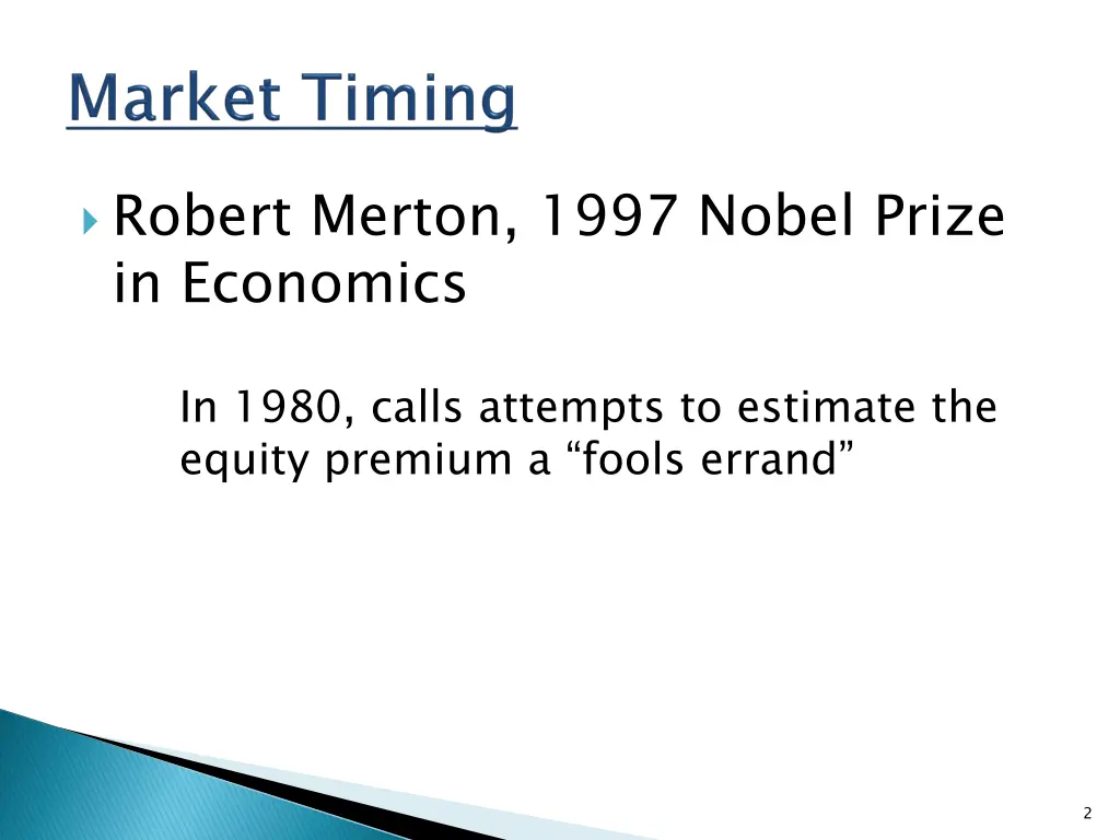 robert merton 1997 nobel prize in economics