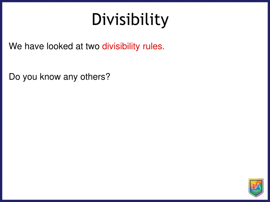 divisibility 3