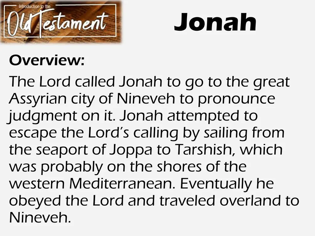 jonah 1