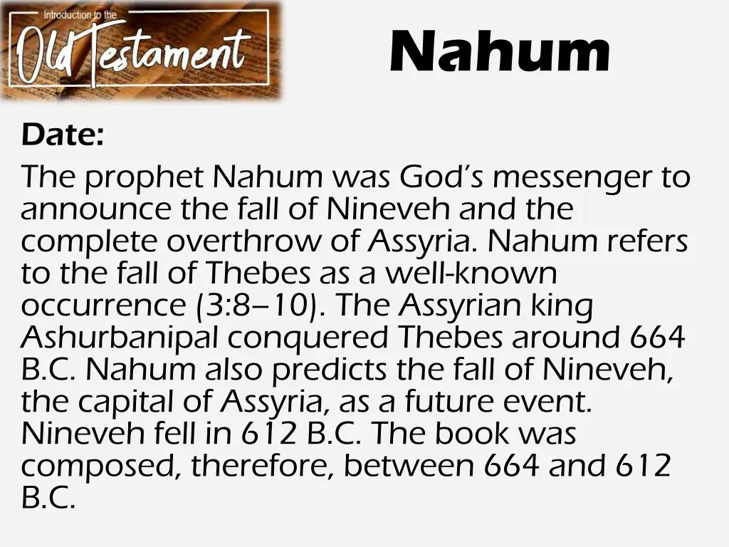 nahum