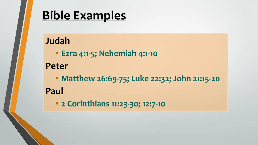 bible examples 1