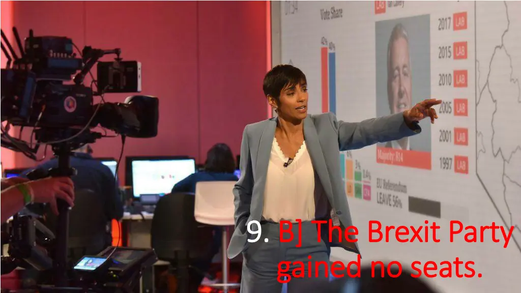 9 9 b the b the brexit gained no seats gained