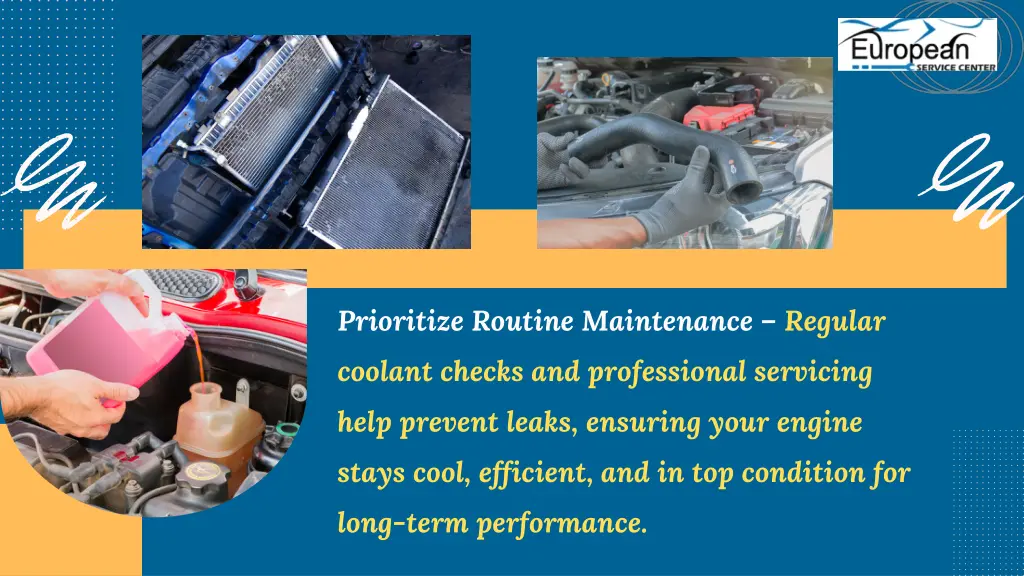prioritize routine maintenance regular coolant