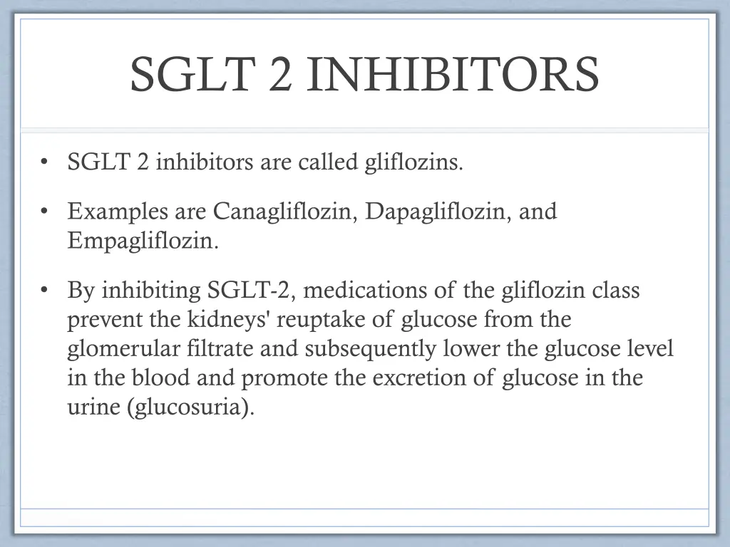 sglt 2 inhibitors