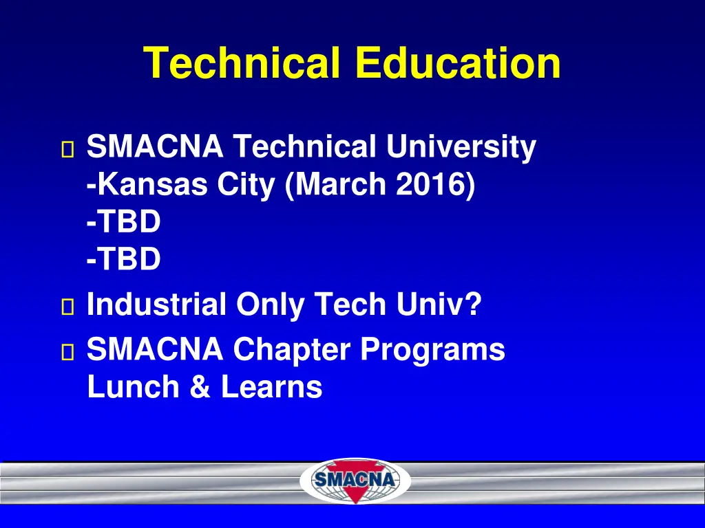 technical education
