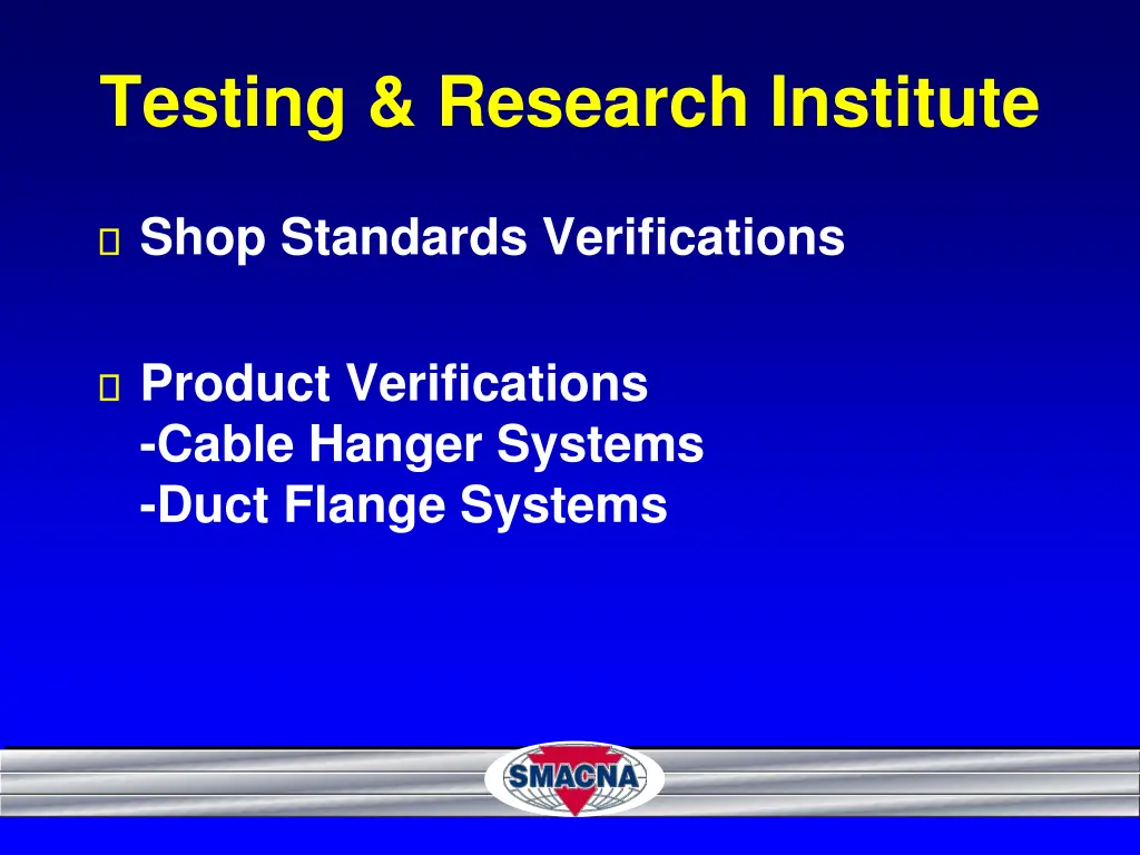 testing research institute