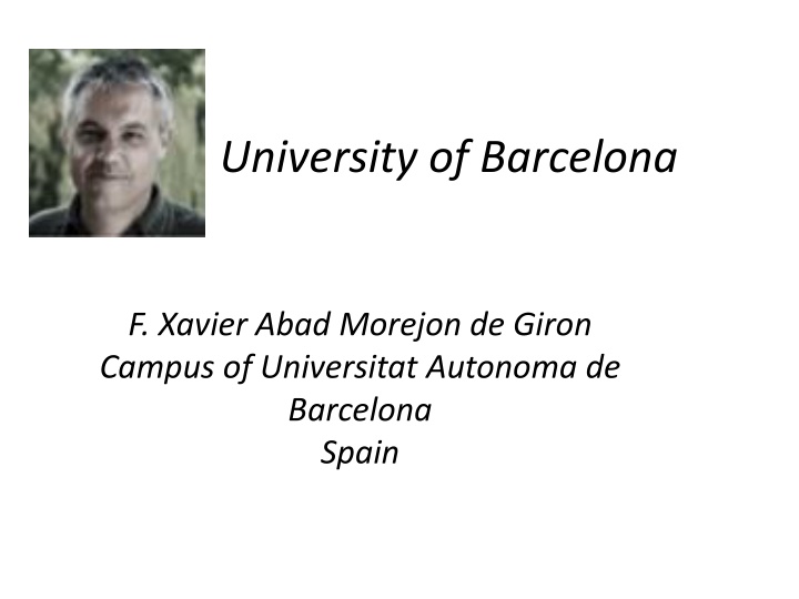 university of barcelona