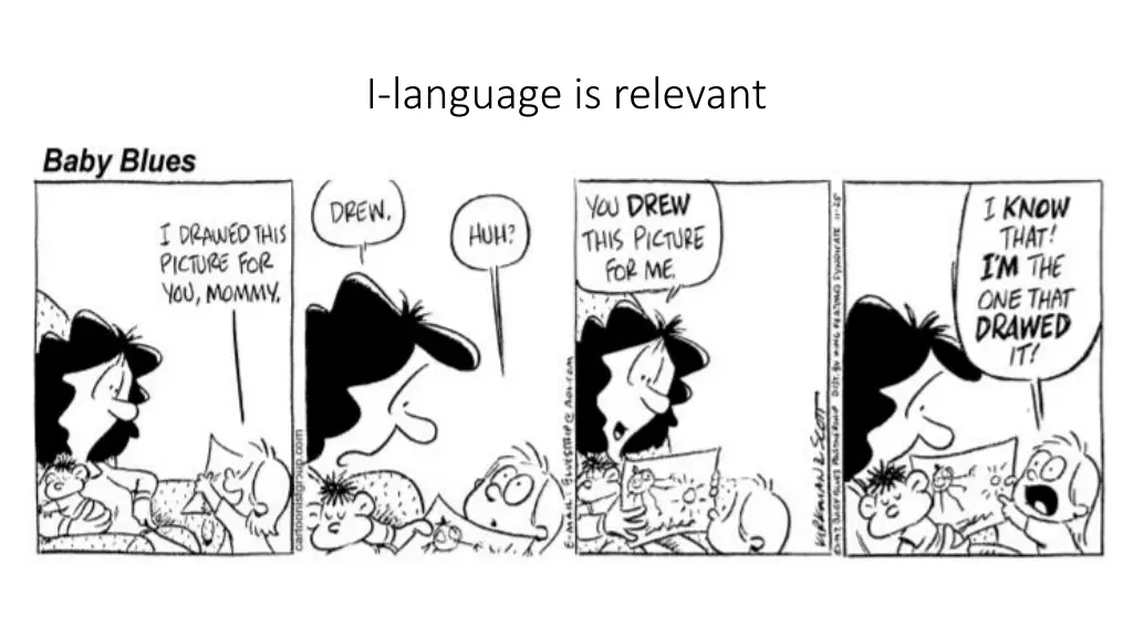 i language is relevant