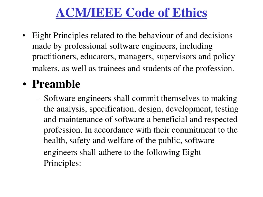 acm ieee code of ethics
