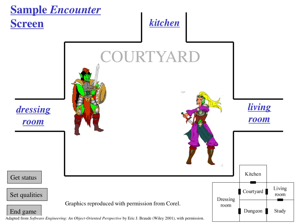 sample encounter screen