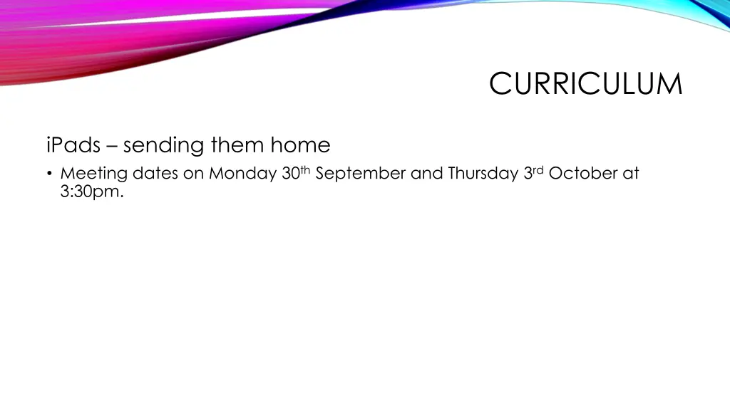 curriculum 3