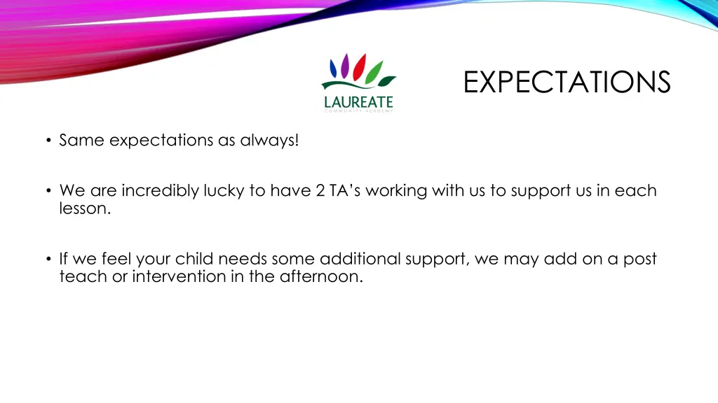 expectations