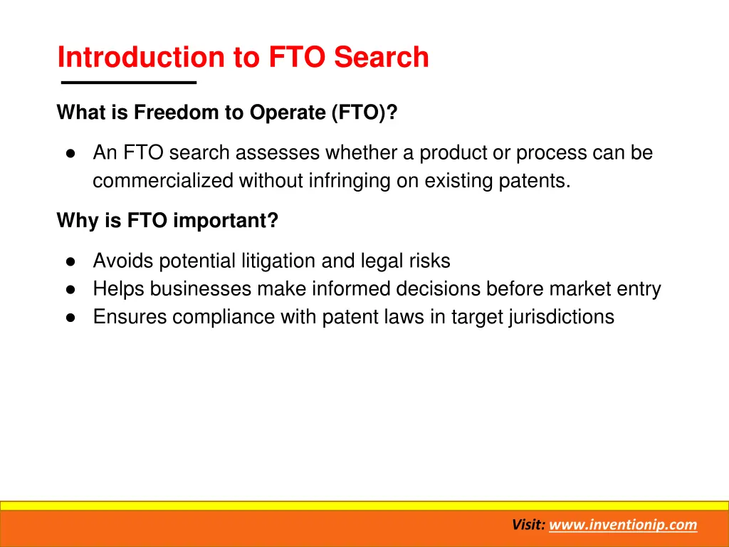 introduction to fto search