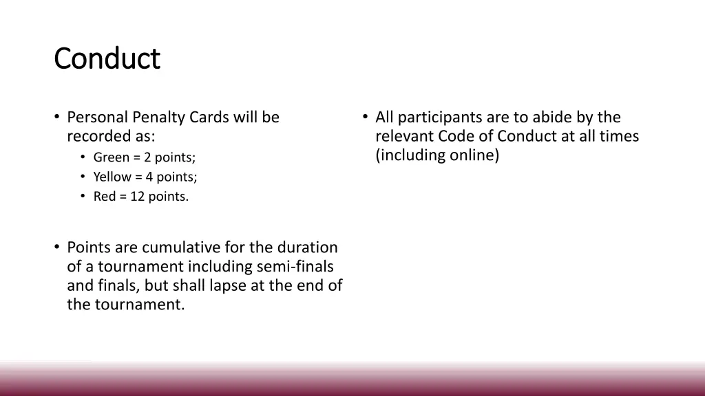 conduct conduct