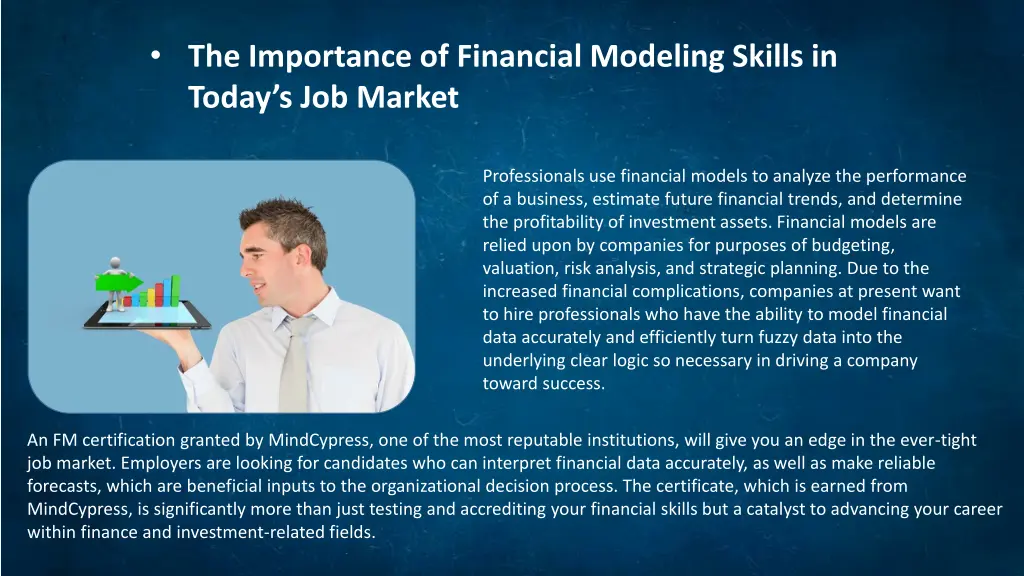 the importance of financial modeling skills