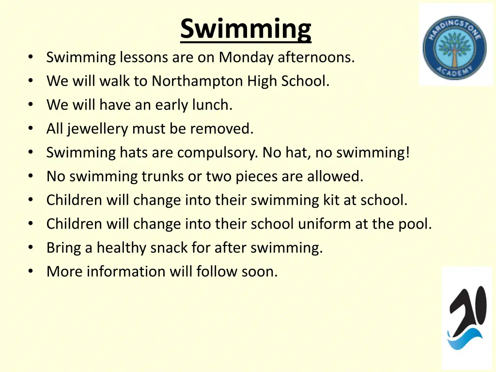 swimming