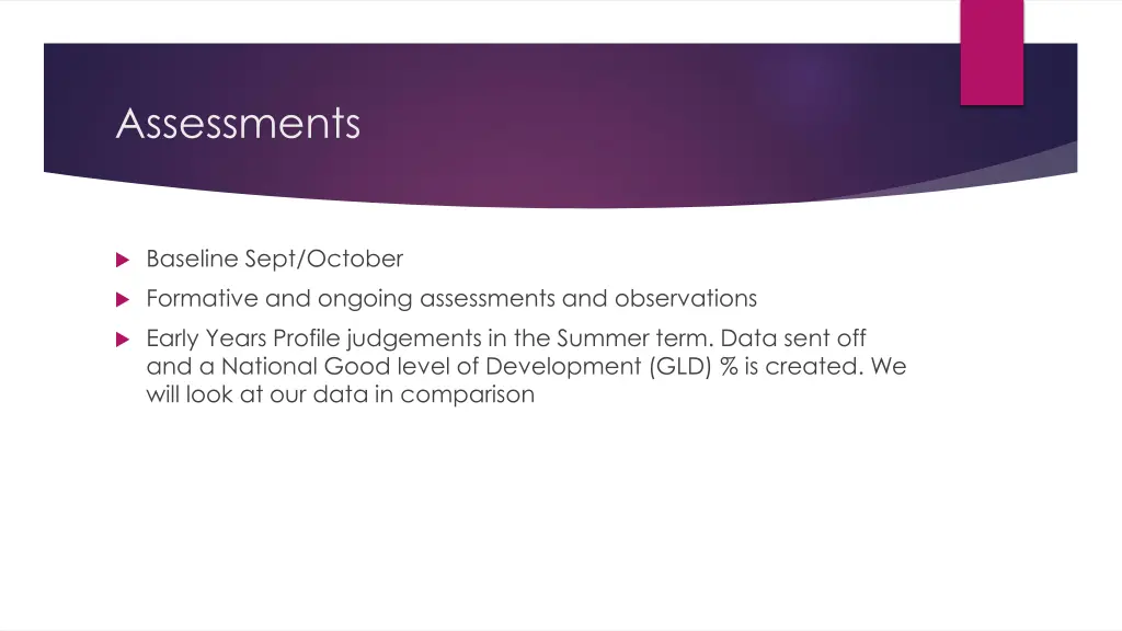 assessments