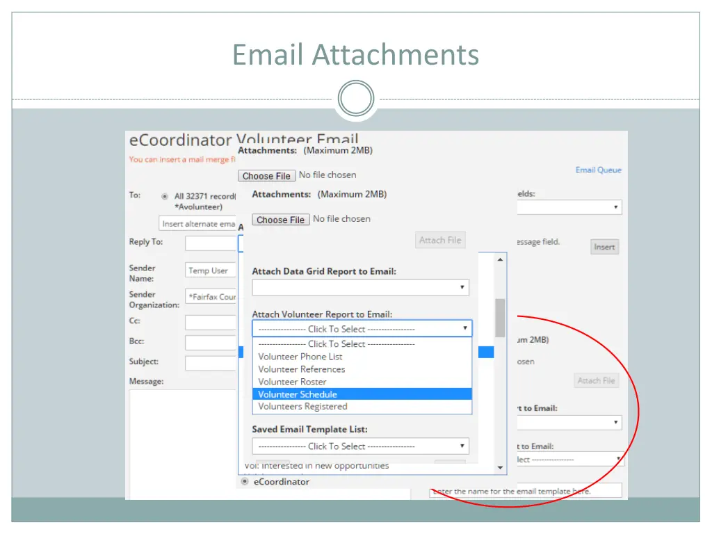 email attachments