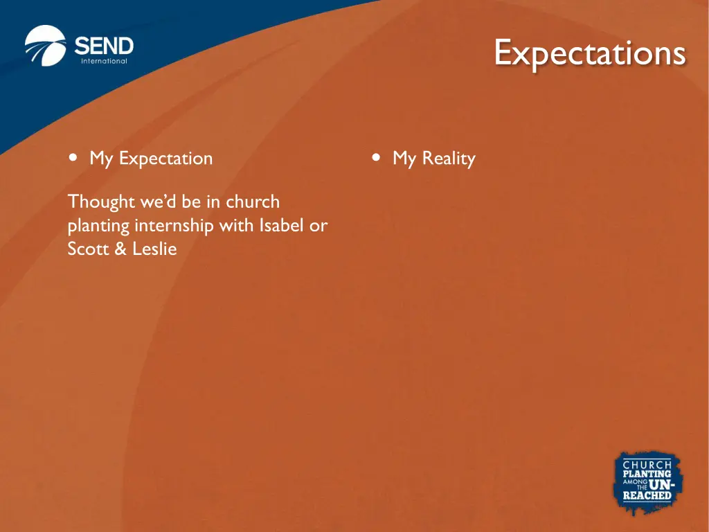 expectations 13