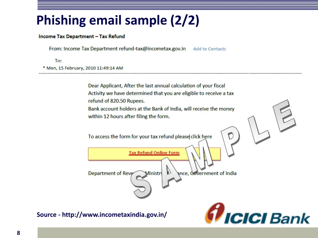 phishing email sample 2 2