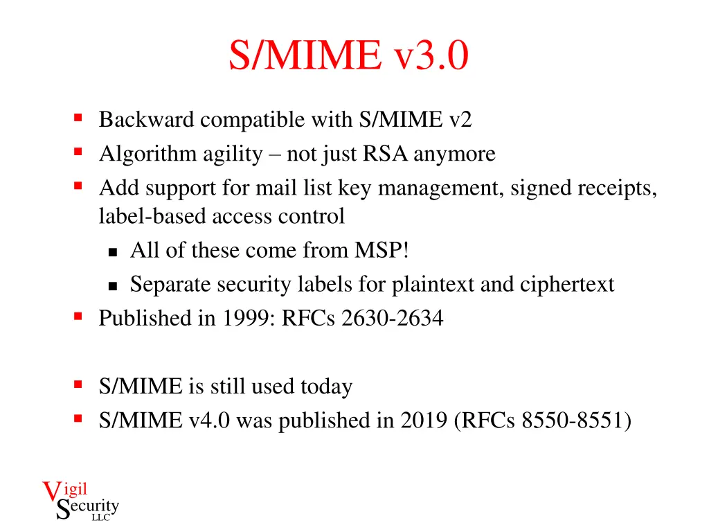 s mime v3 0