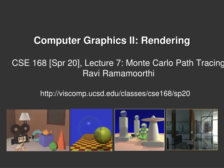 computer graphics ii rendering