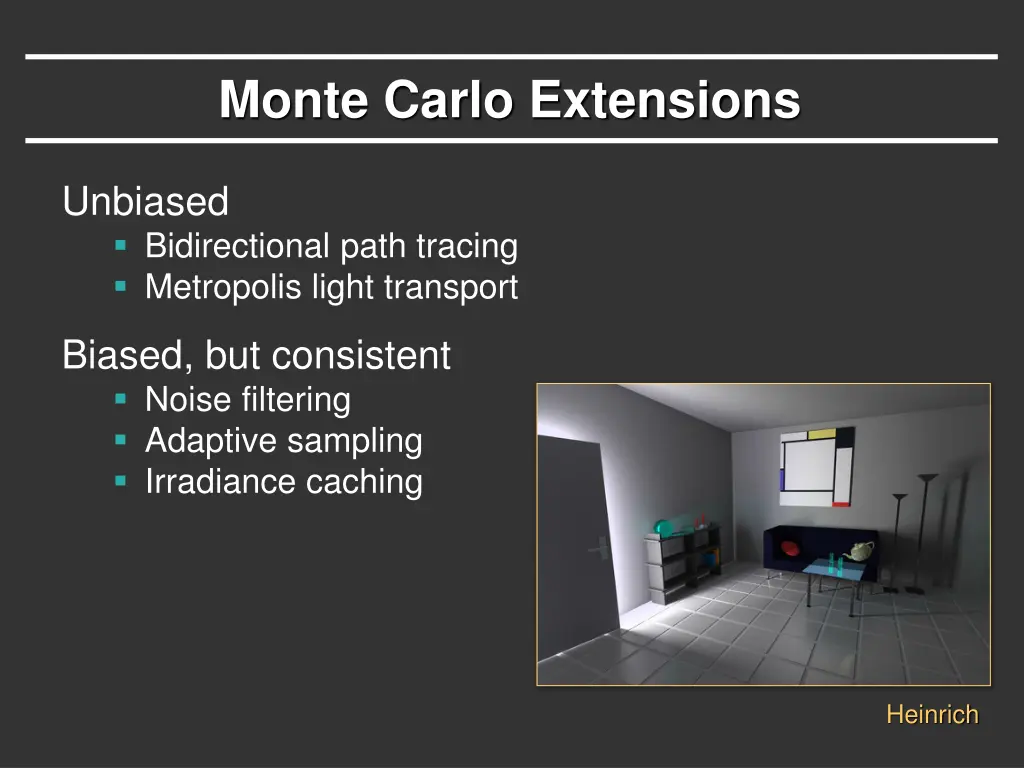 monte carlo extensions 2