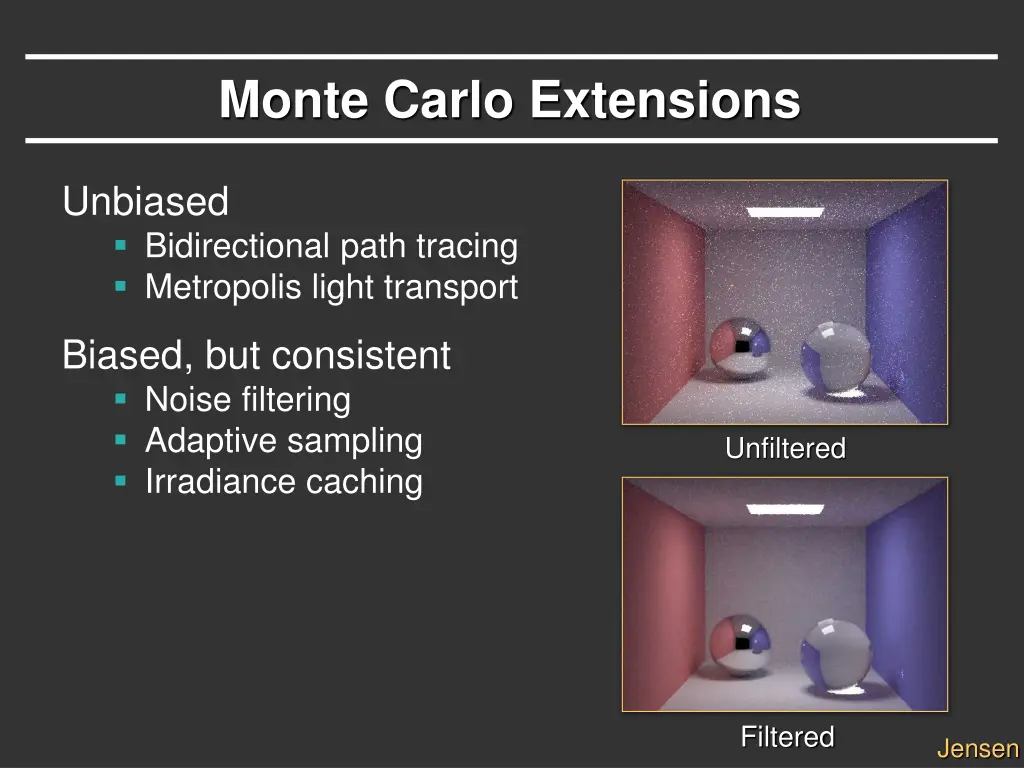 monte carlo extensions 3
