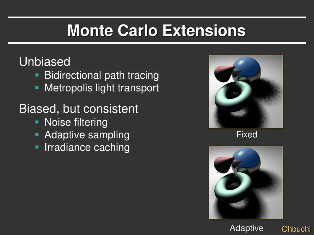 monte carlo extensions 4