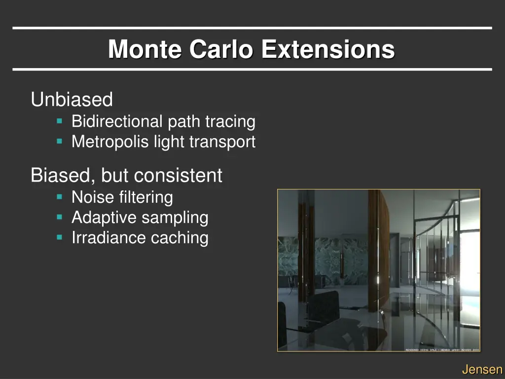 monte carlo extensions 5