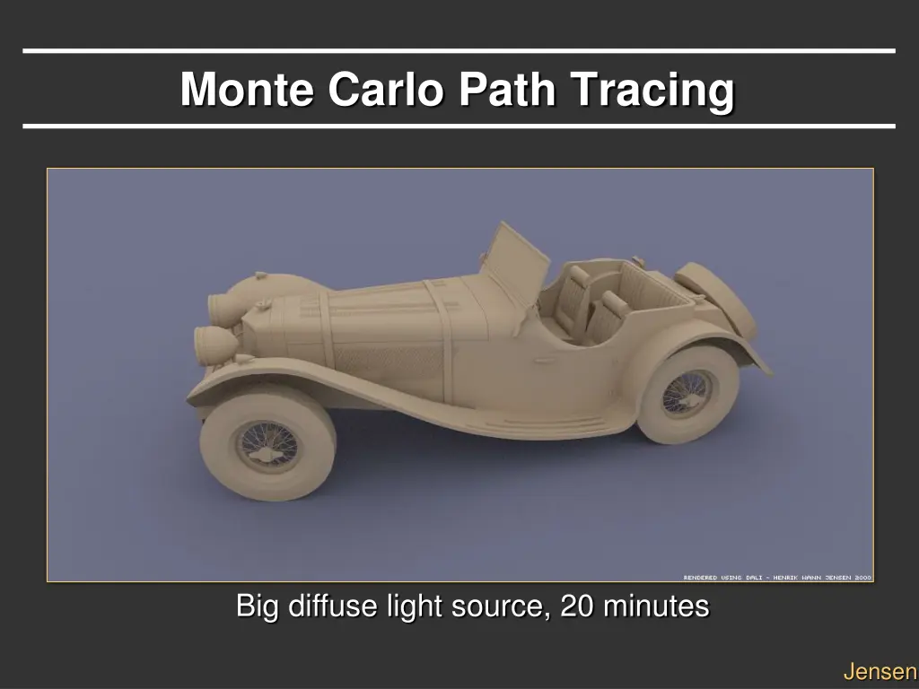 monte carlo path tracing