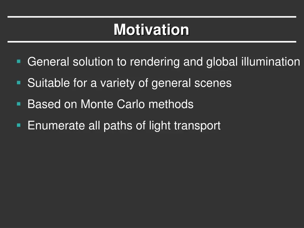 motivation