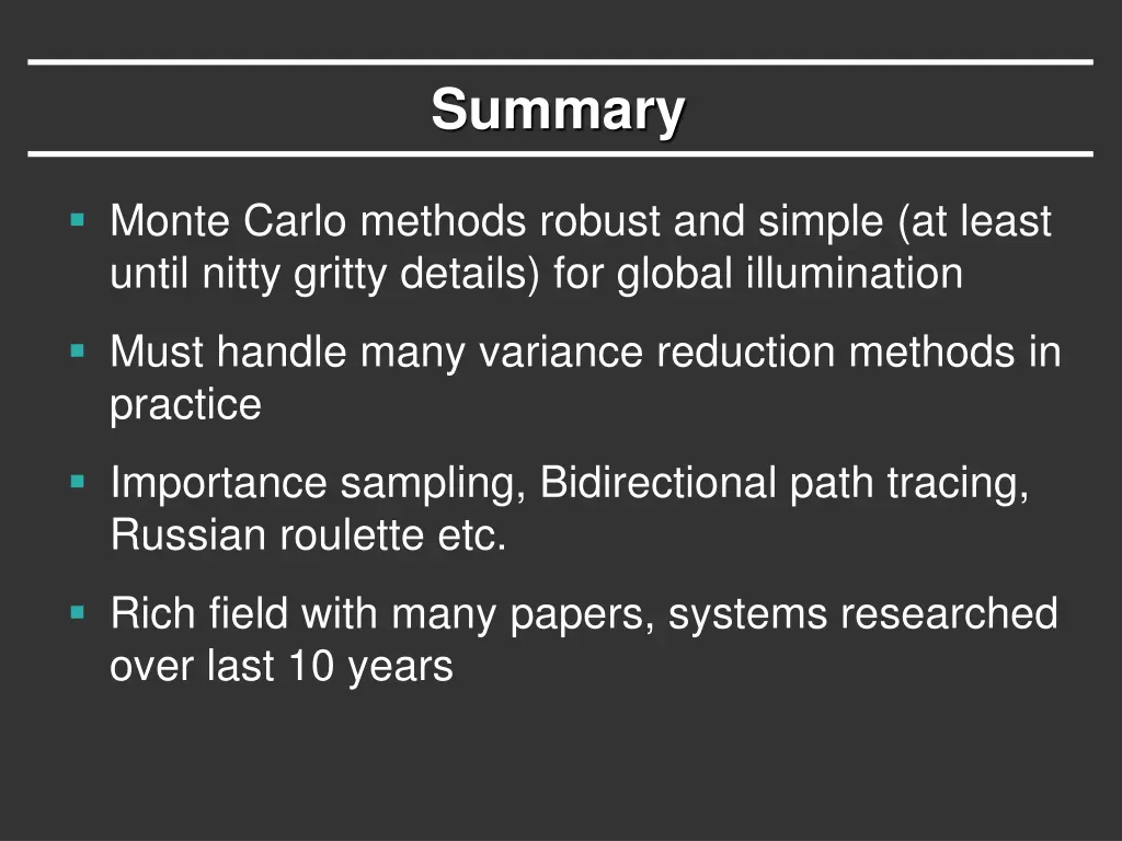 summary