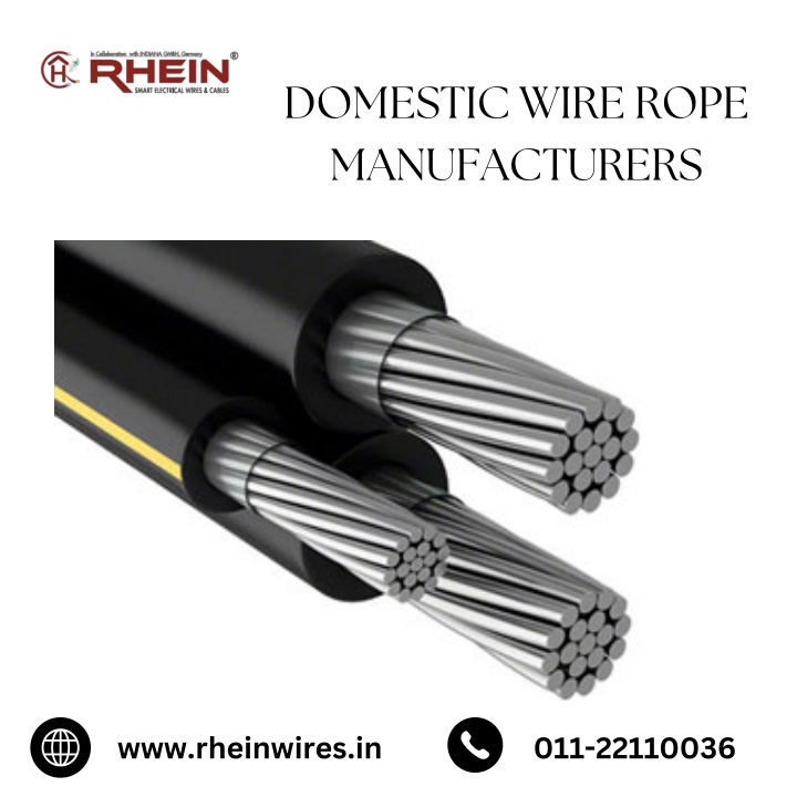 domestic wire rope manufacturers