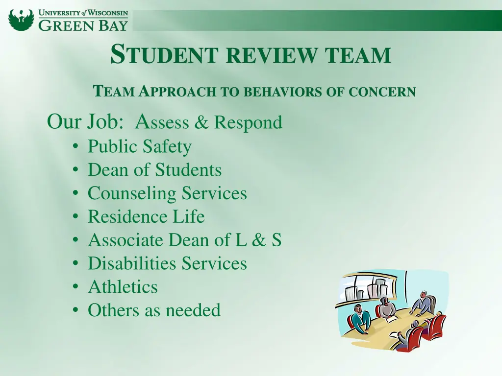 s tudent review team t eam a pproach to behaviors