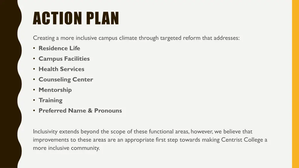 action plan