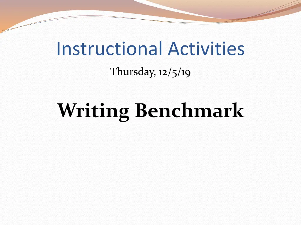 instructional activities 1