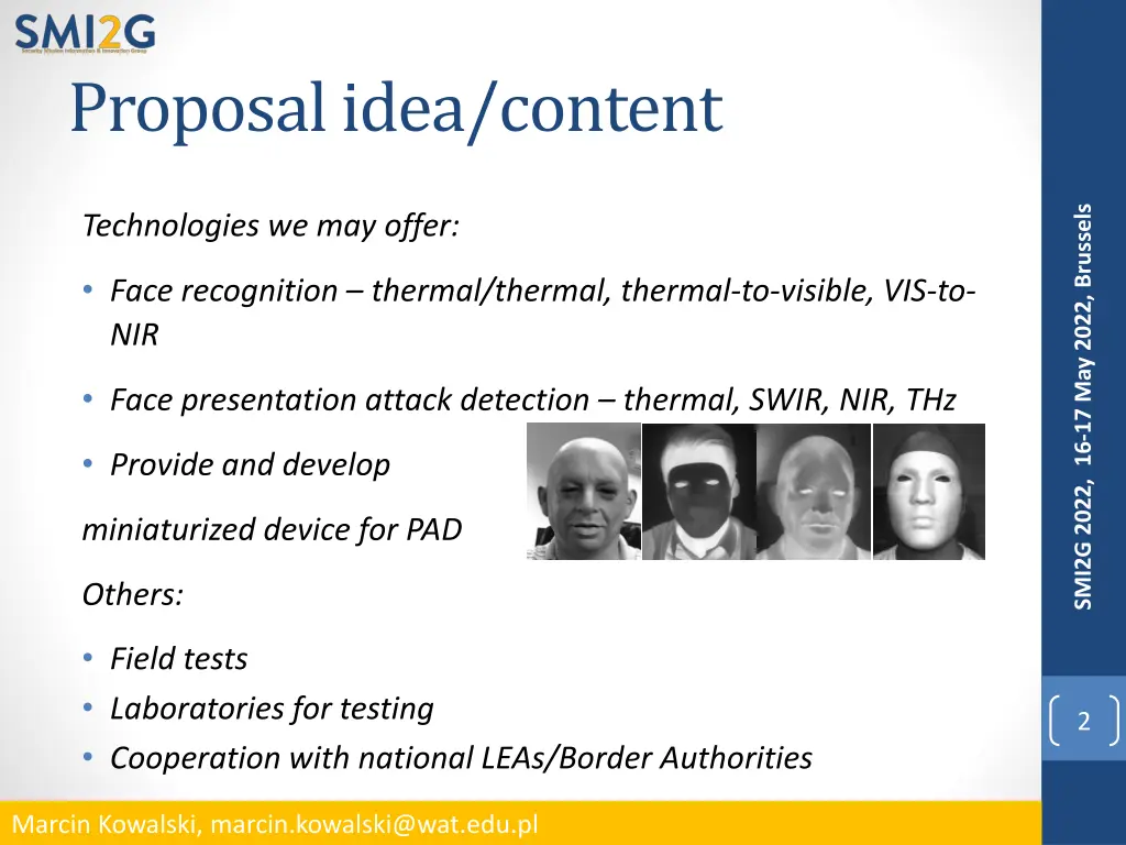proposal idea content